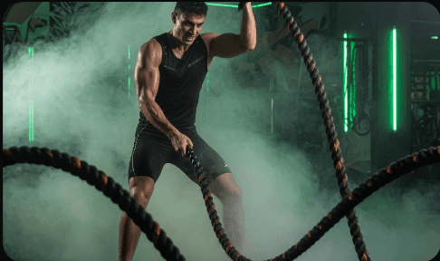 Battle Rope Slam